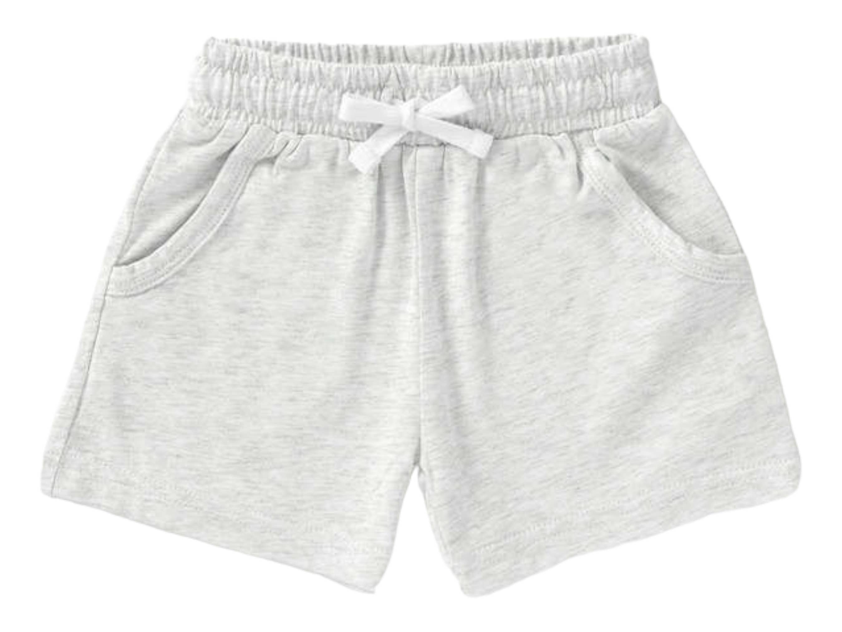 Organic Cotton Pocket Shorts | Gray