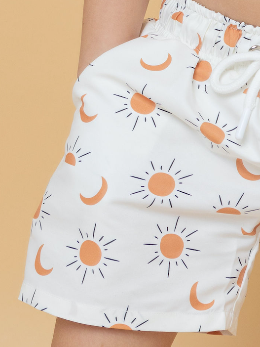 Sun + Moon Swim Trunks