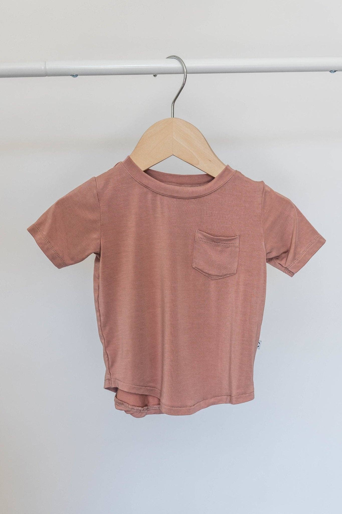 Bamboo Pocket Tee | Canyon Clay