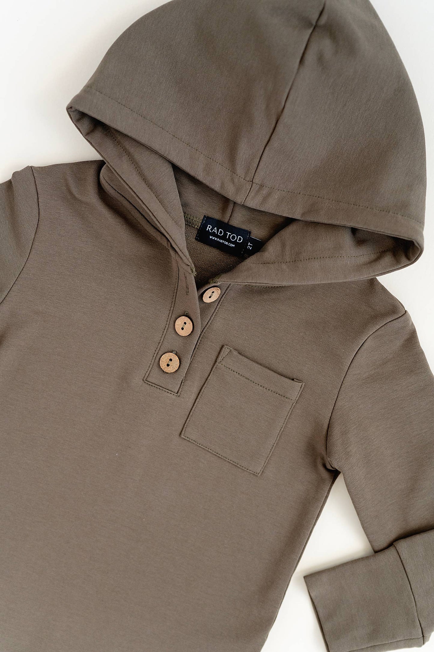 Pocket Pullover | Olive Green