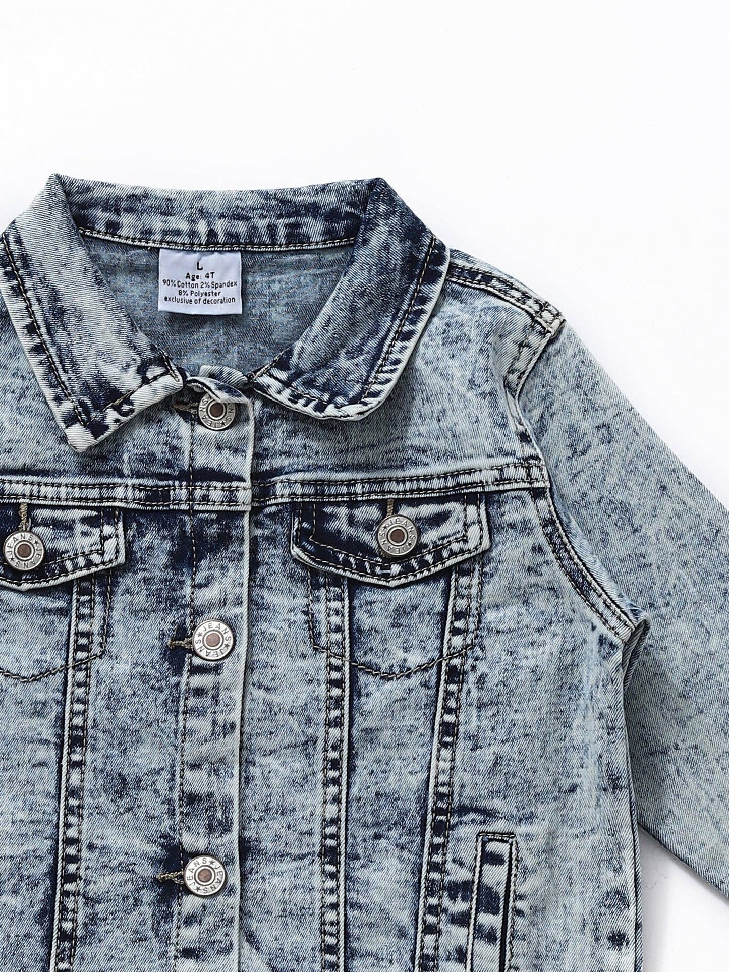White Washed Denim Jacket