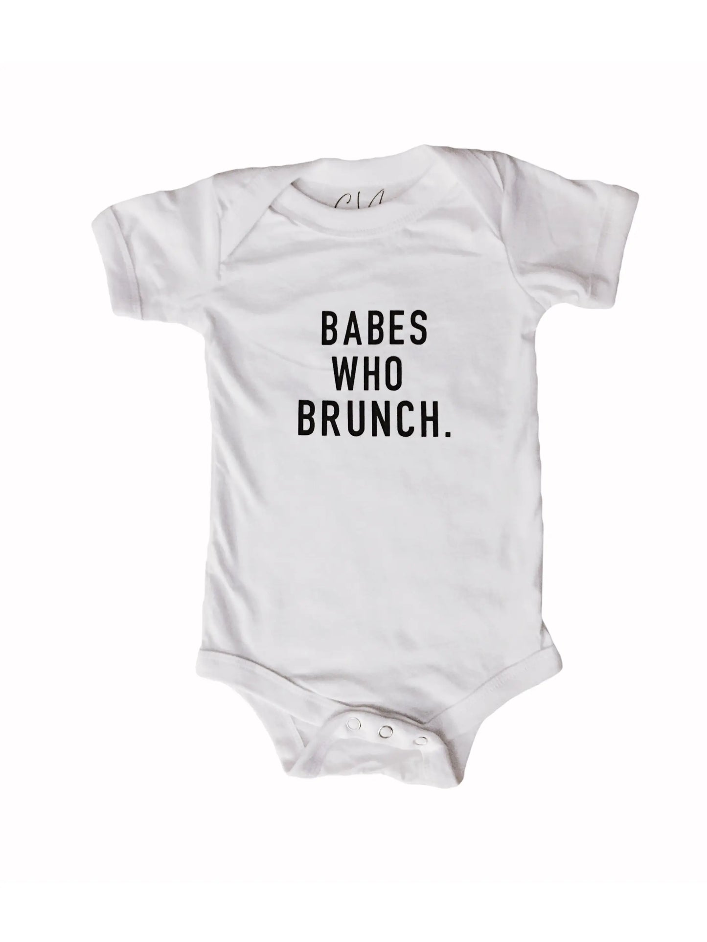 BABES WHO BRUNCH Onesie