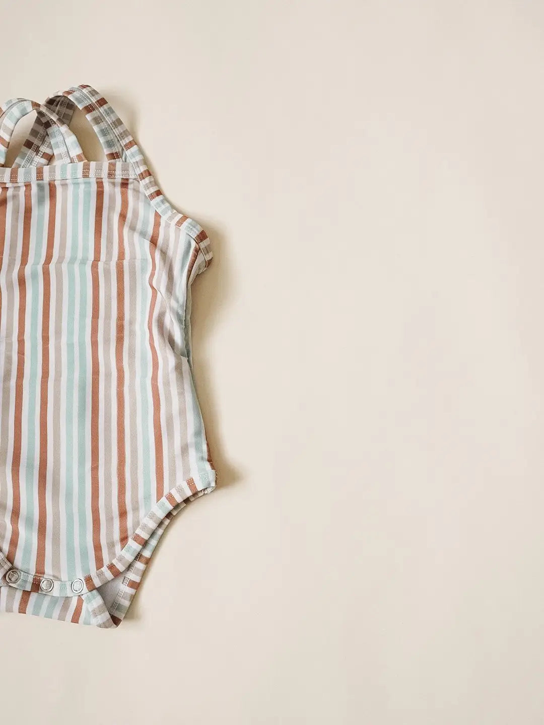 Summer Stripes Cross-Back Swim Suit