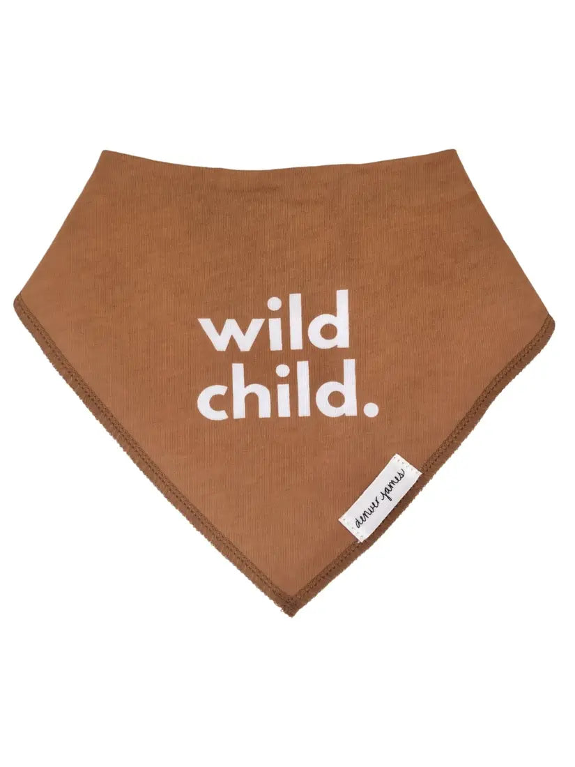 WILD CHILD Bandana Bib