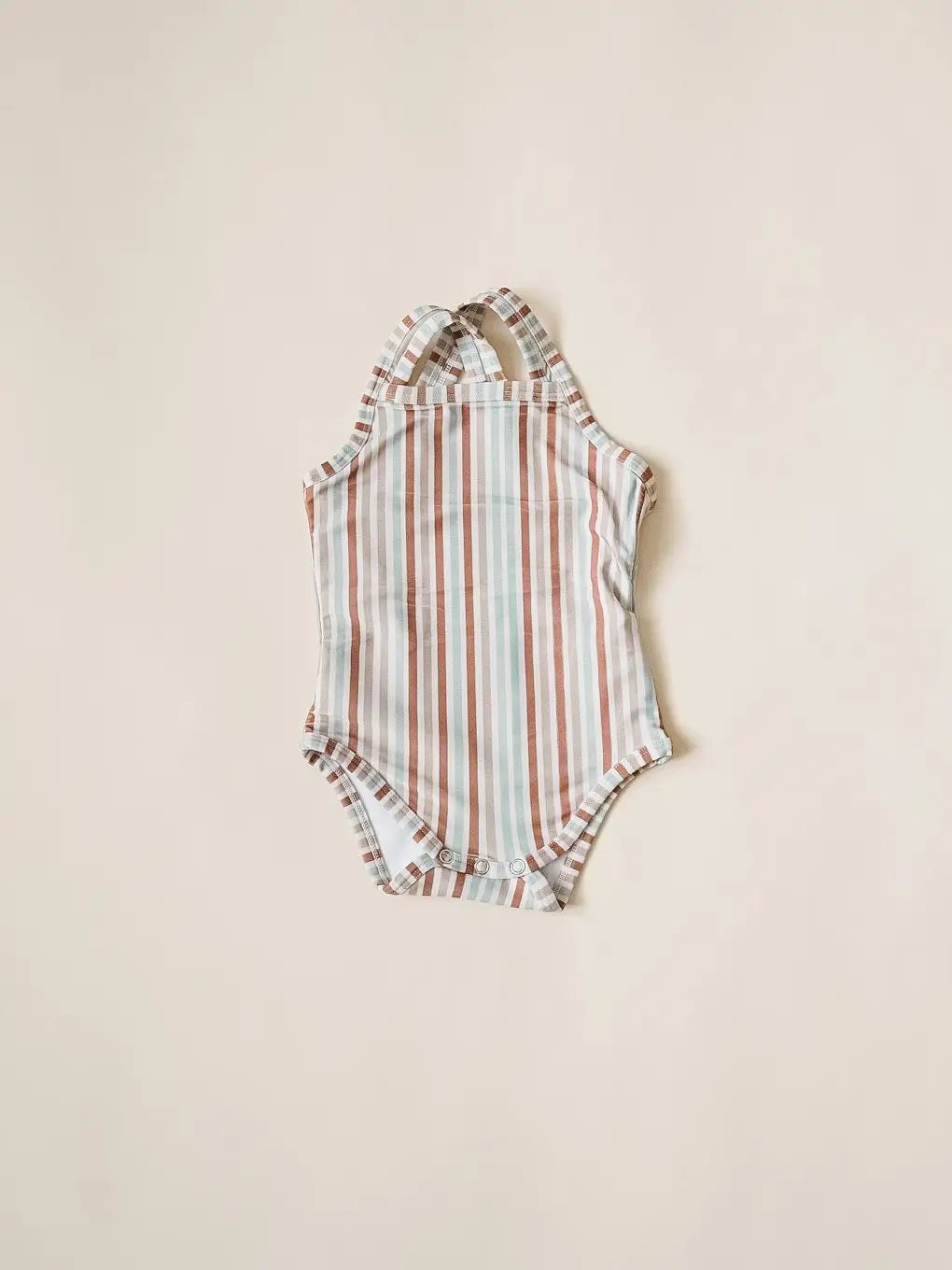 Summer Stripes Cross-Back Swim Suit