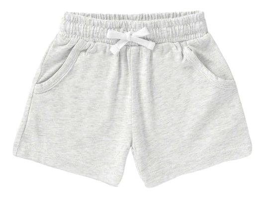 Organic Cotton Pocket Shorts | Gray