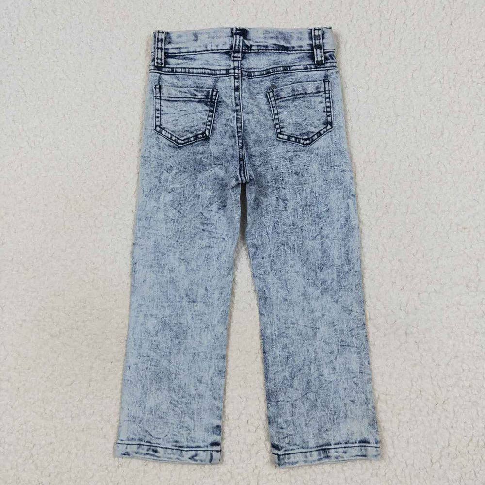 Stretchy Boyfriend Ripped Jeans