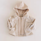 Textured Khaki Jacket