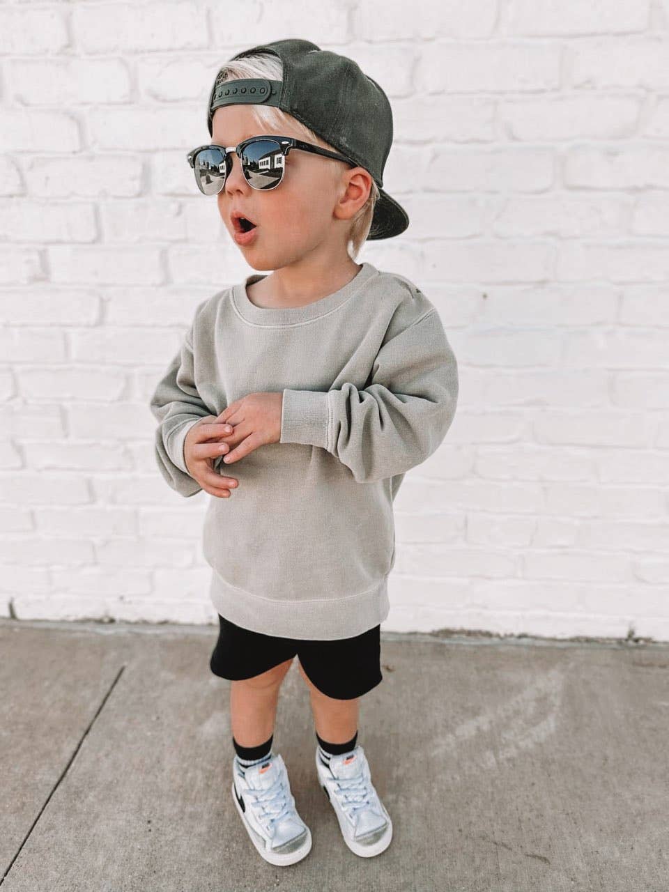 Cement Crewneck