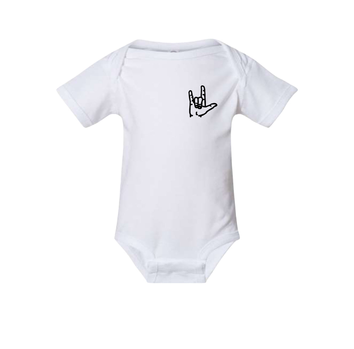 LOVE Sign Language Tee/Onesie