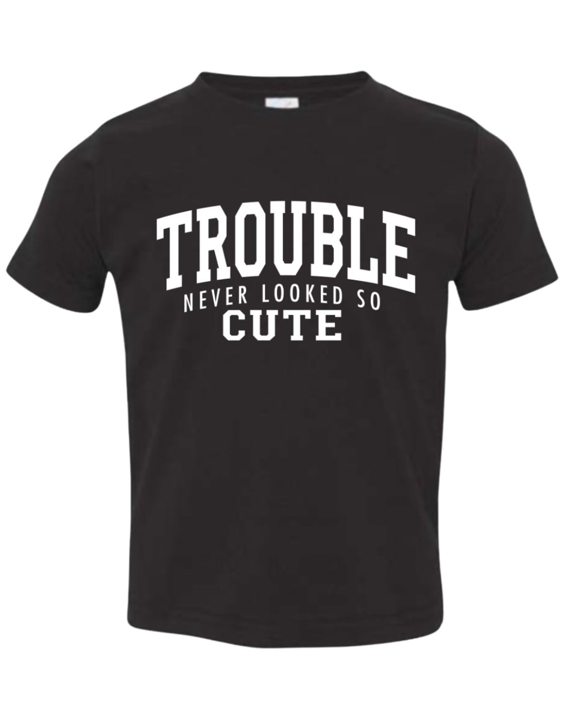 TROUBLE NEVER LOOKED SO CUT
