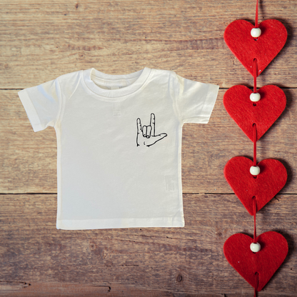 LOVE Sign Language Tee/Onesie