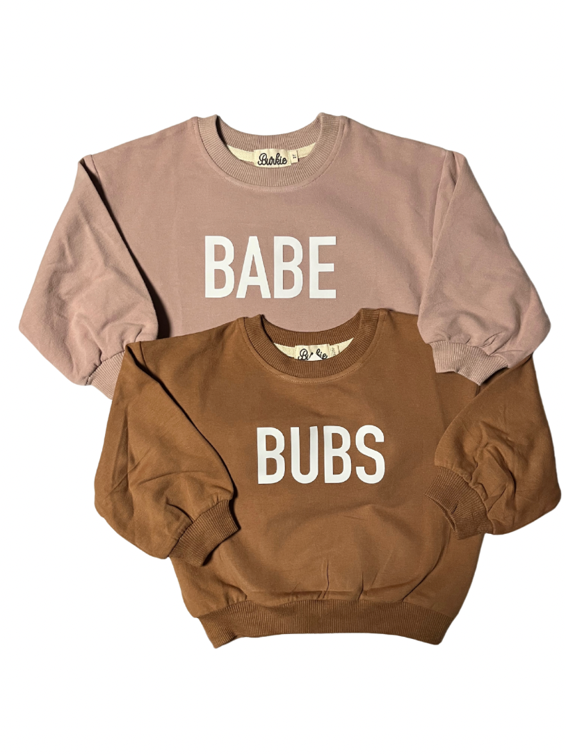 BABE Crewneck | Mauve