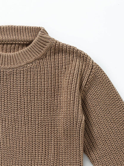 Coffee Knit Sweater