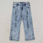 Stretchy Boyfriend Ripped Jeans