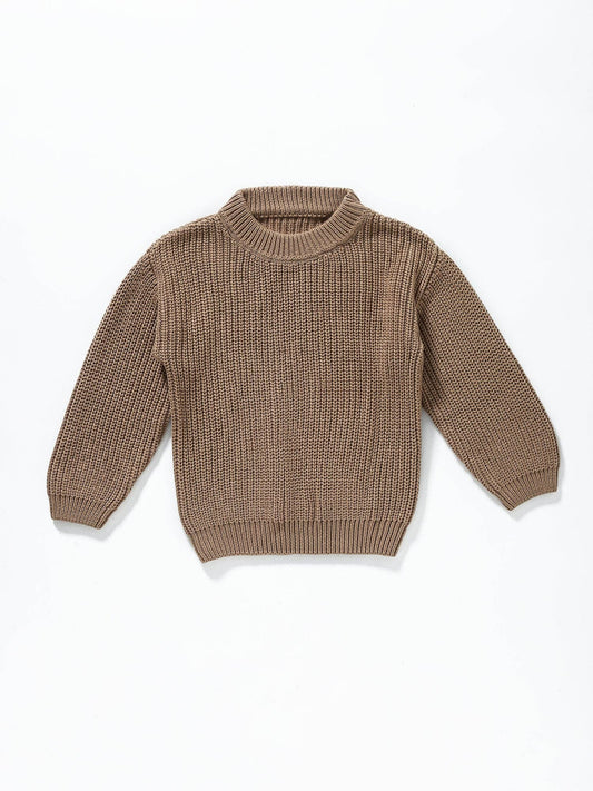 Coffee Knit Sweater